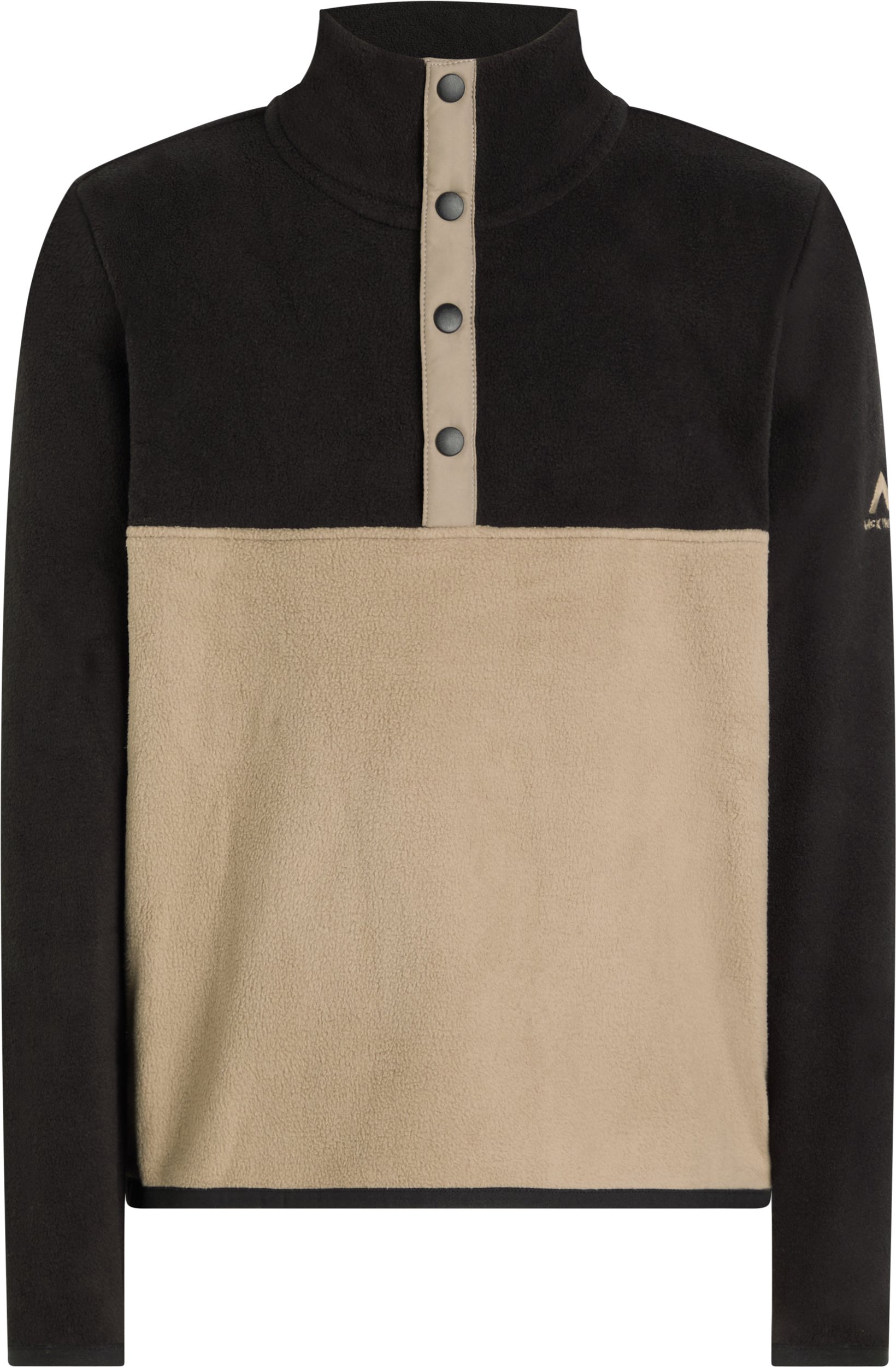 McKINLEY Ki.-Fleece-Jacke Otibo HS ML J BROWN SMOKE/BLACK NI