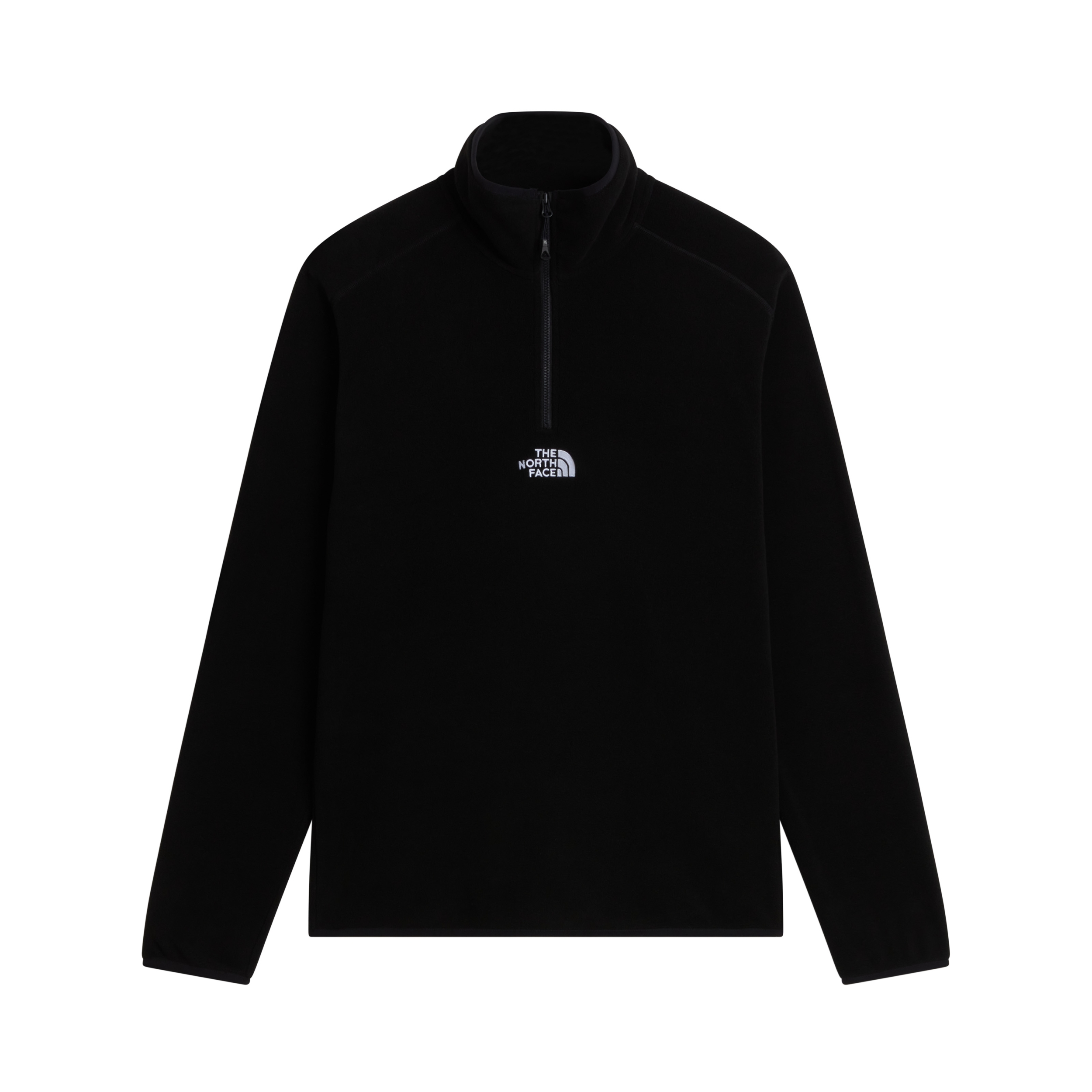 THE NORTH FACE M GLACIER 1/4 ZIP - EMBROIDERED LOGO TNF BLACK