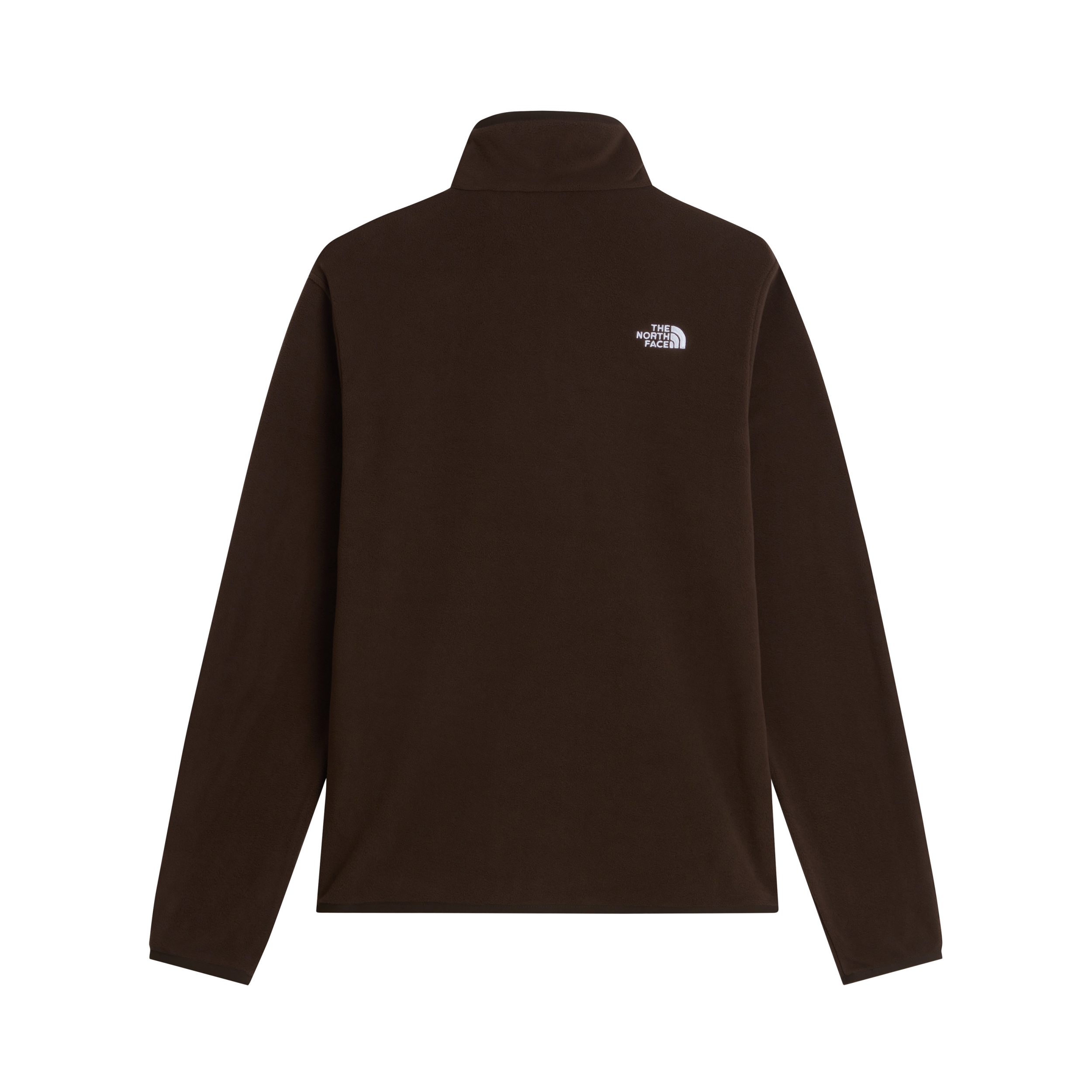 THE NORTH FACE M GLACIER FLEECE 1/4 ZIP JACKET DARK CHESTNUT – Bild 2
