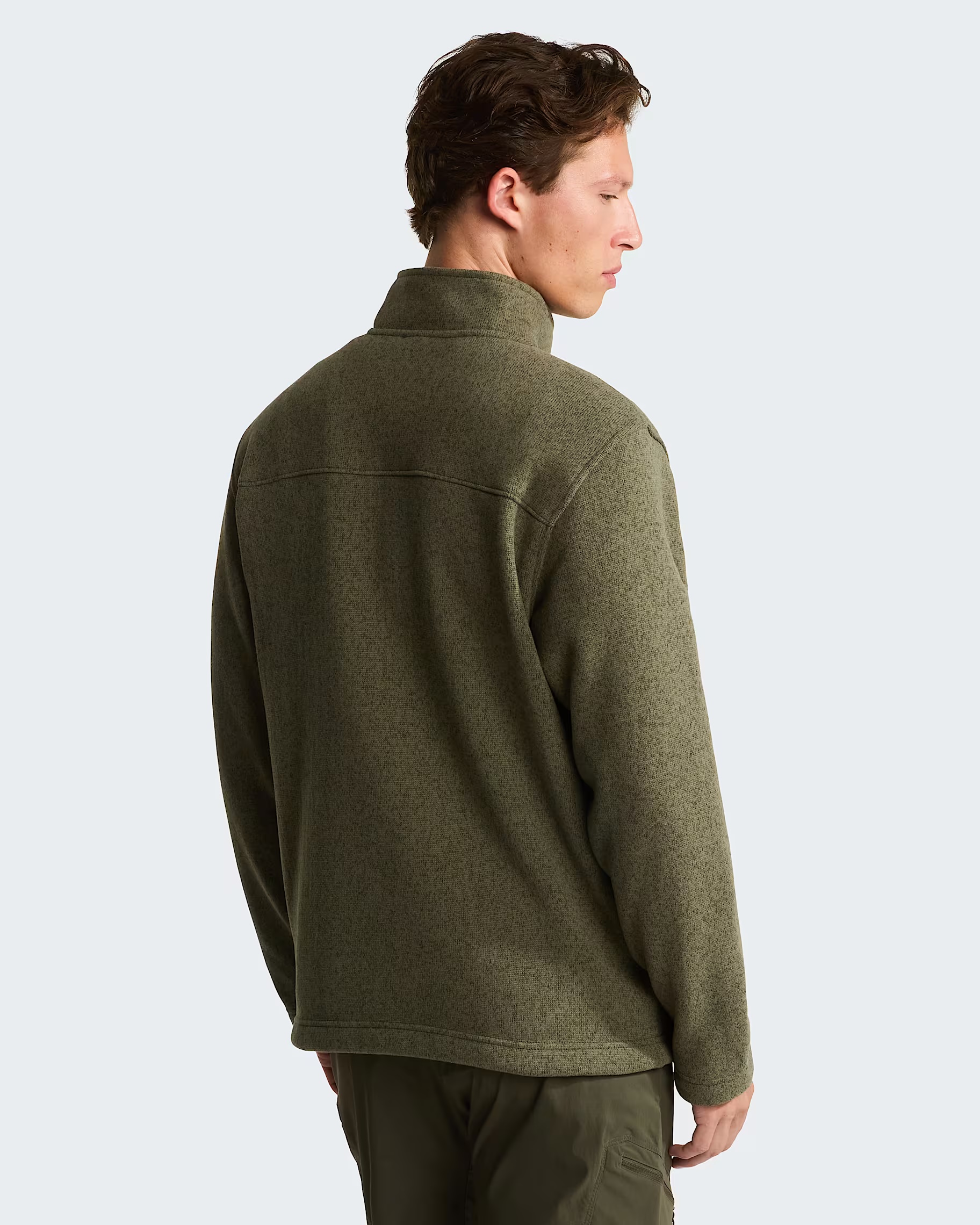 THE NORTH FACE M GORDON LYONS F/Z JACKET NEW TAUPE GREEN HEATHER – Bild 4
