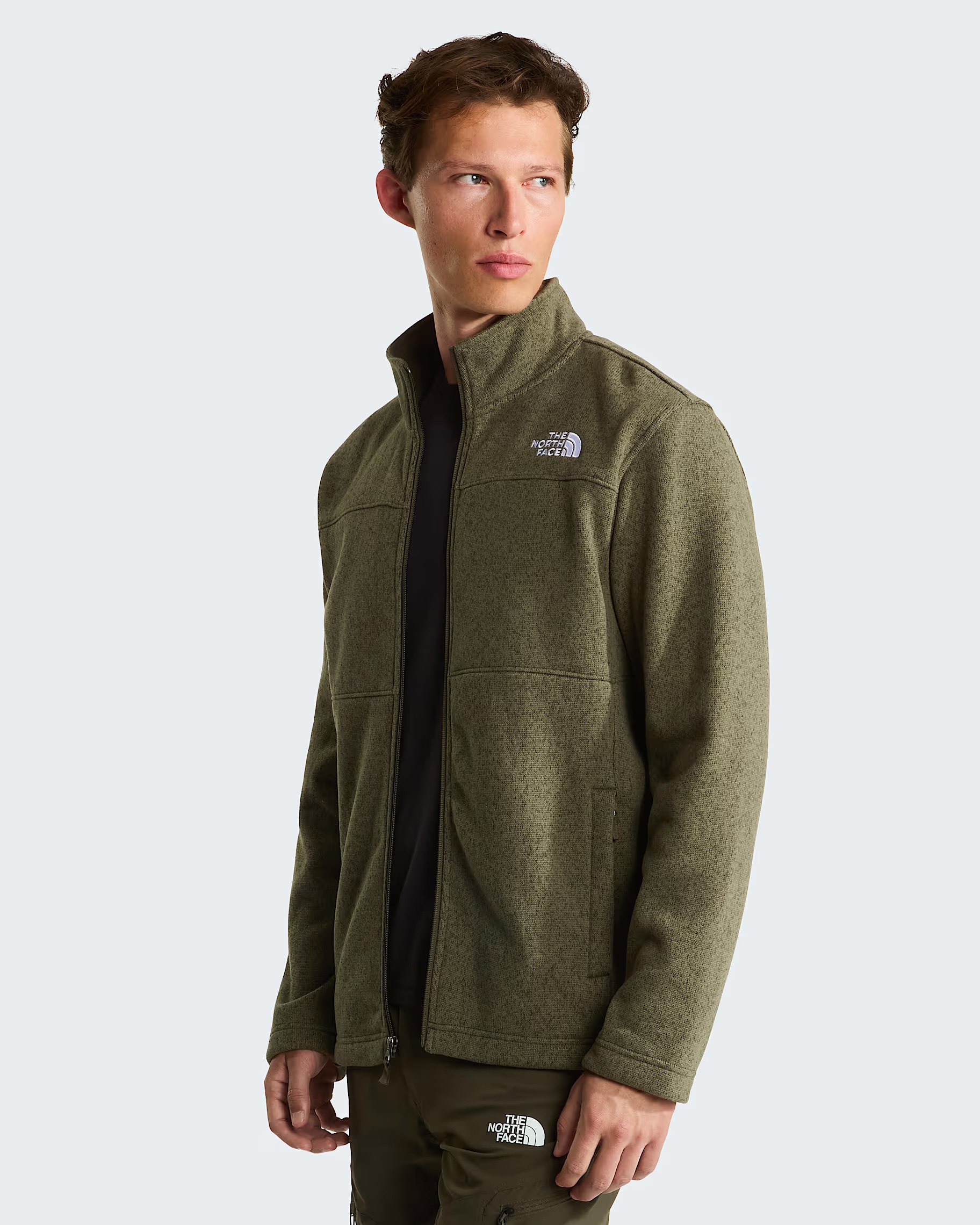 THE NORTH FACE M GORDON LYONS F/Z JACKET NEW TAUPE GREEN HEATHER – Bild 5