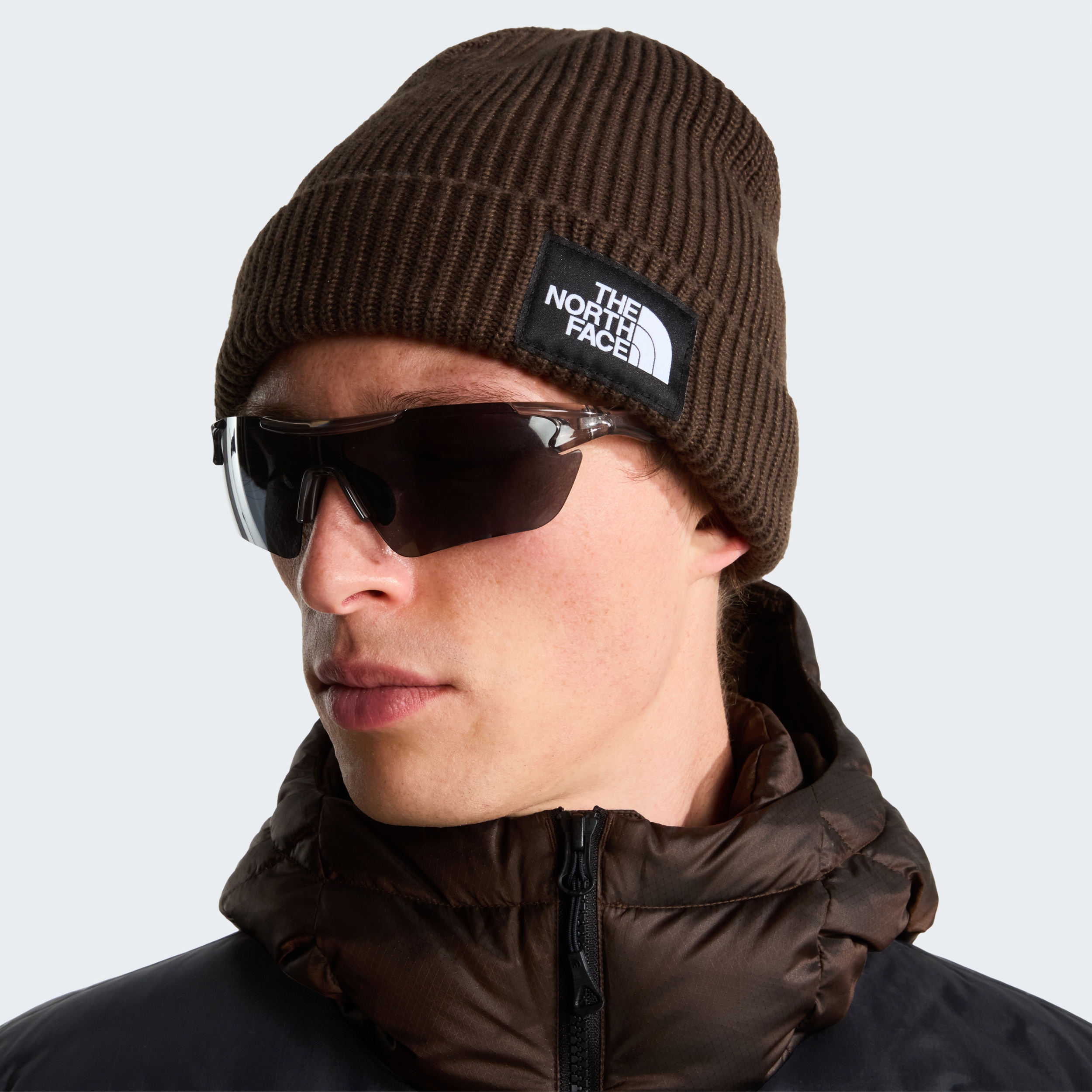 THE NORTH FACE SALTY LINED BEANIE DARK CHESTNUT – Bild 3