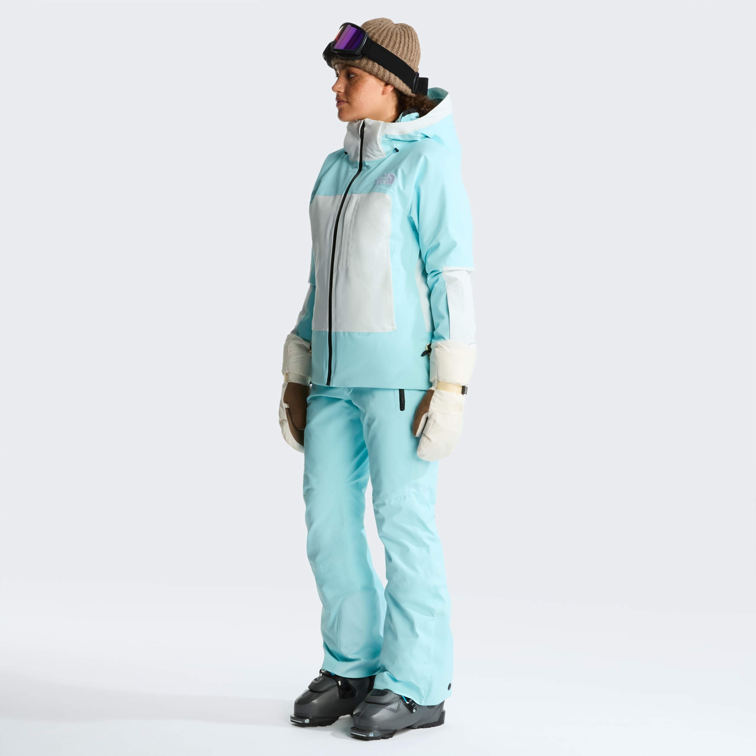 THE NORTH FACE W LENADO JACKET PEARL STONE/GLACIER – Bild 4