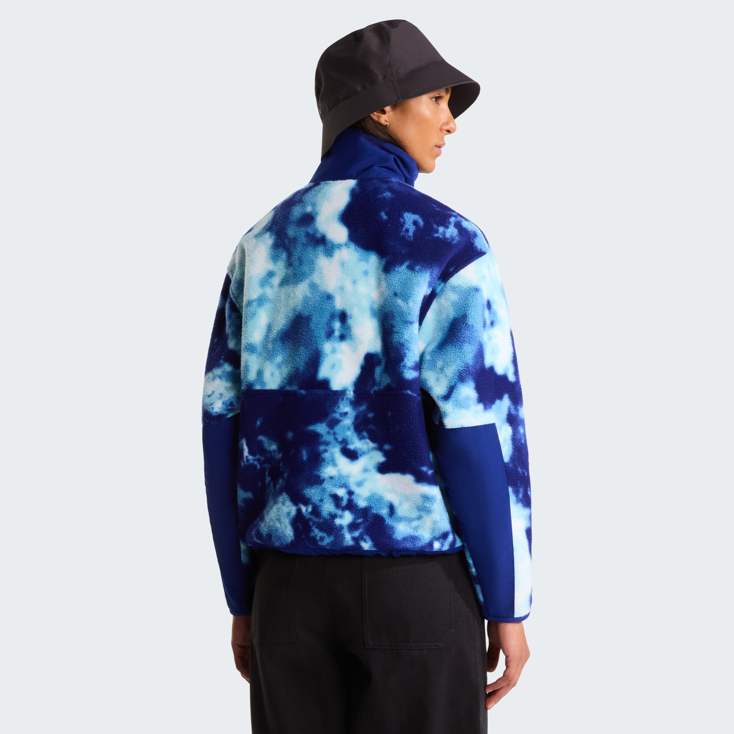 THE NORTH FACE W YUMIORI OFF PEAK FULL ZIP JACKET -PRNT BOLD BLUE GRANITIC ROCK – Bild 5