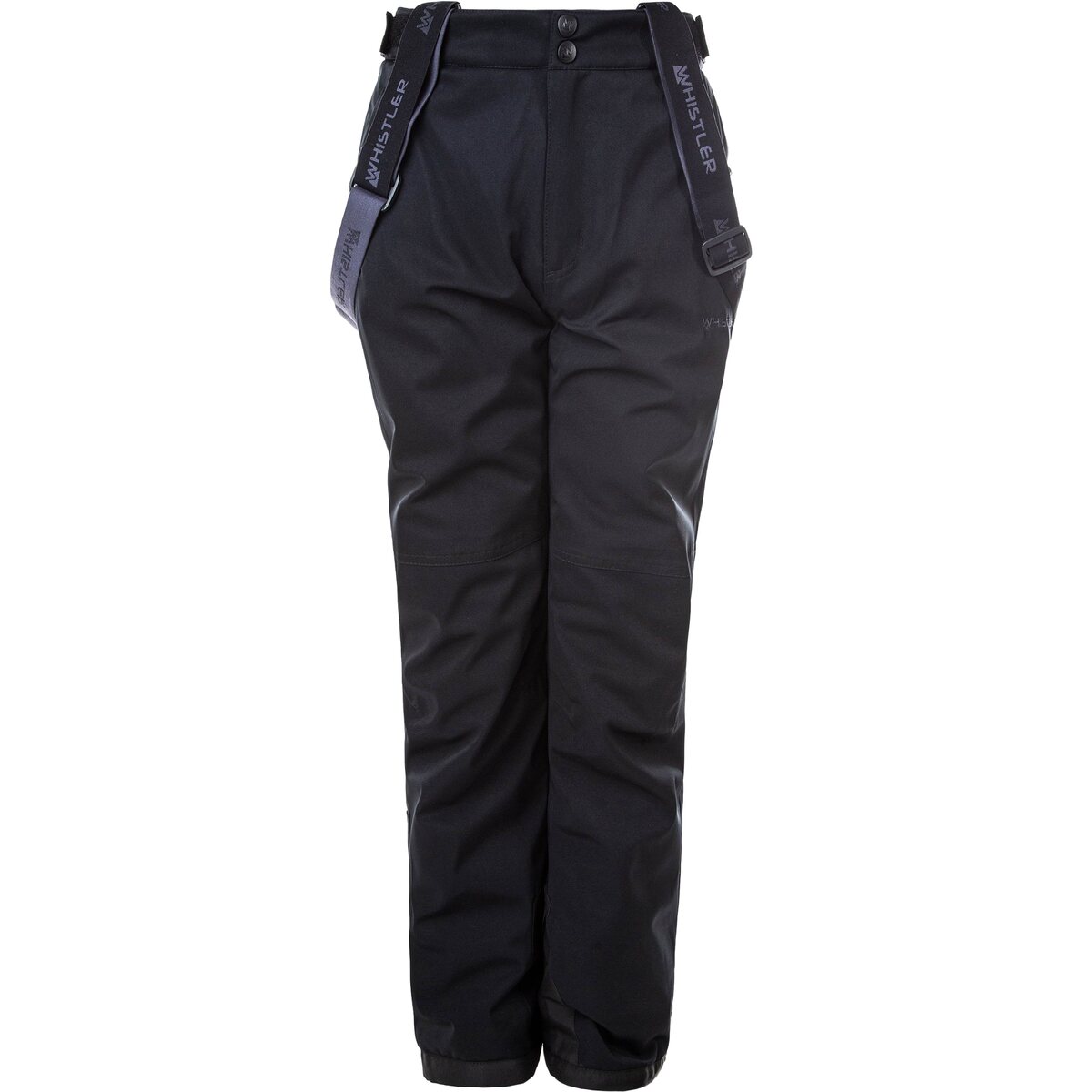 WHISTLER Gippslang Jr. Functional Ski Pants W-PRO 15000 BLACK