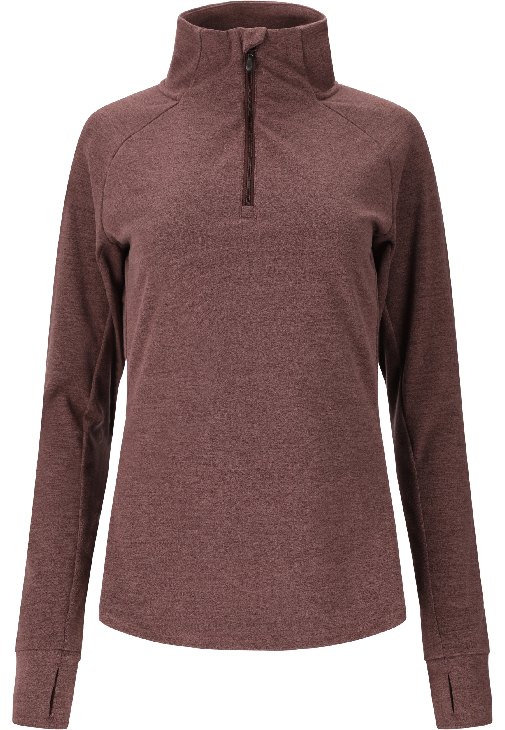 WHISTLER Kajsa W Half Zip Midlayer FUDGE